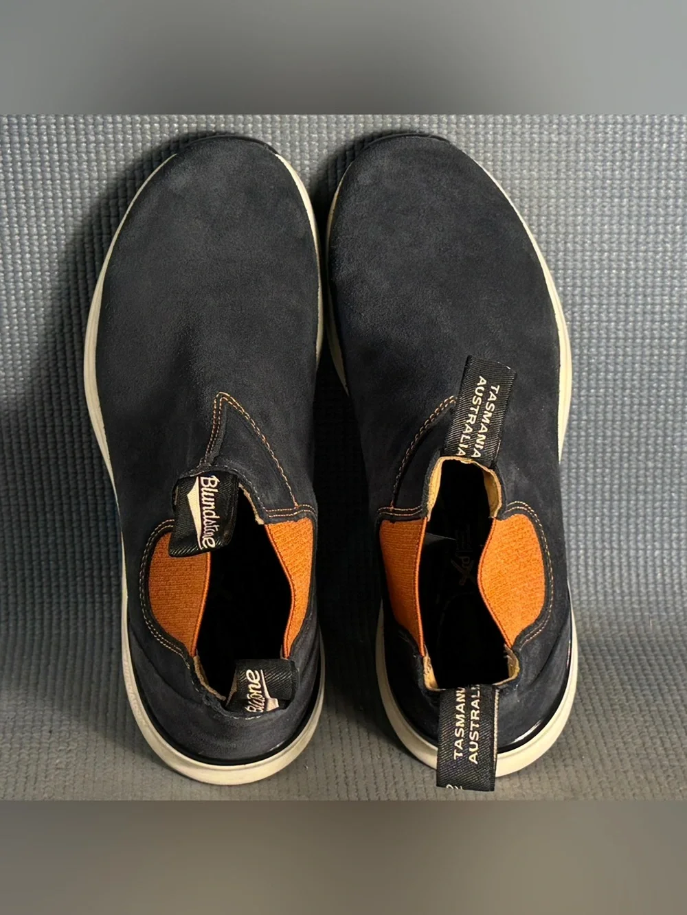 Blundstone 2147 Chelsea Sneaker Suede Boots Navy Blue Men’s Size 7.5